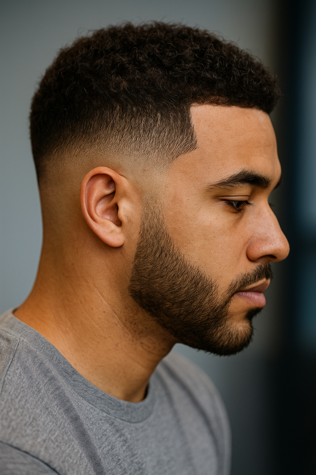 Fade haircut variations